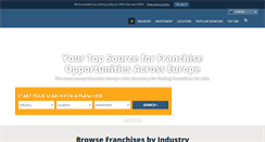Desktop Screenshot of franchiseeurope.com